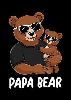 Papa Bear Illustration