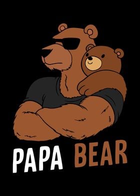 Papa Bear Illustration