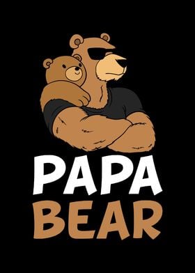 Papa Bear Illustration