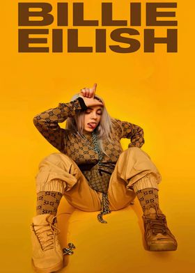 Billie Eilish Art Poster