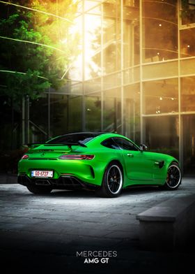  Mercedes AMG GT Green