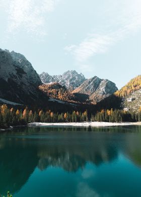 Mountain Lake Reflection