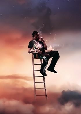 Travis Scott on Ladder