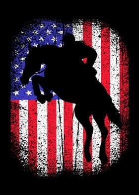 American Flag Equestrian