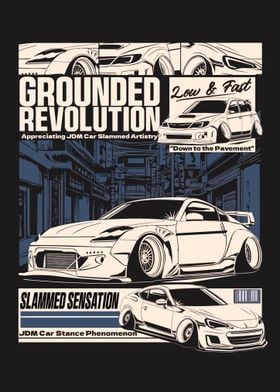 JDM Car Culture Graphic