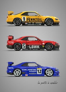 Nissan Skyline GT-R Race Cars