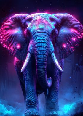 Neon Elephant