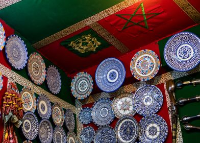 Moroccan Ceramic Plates