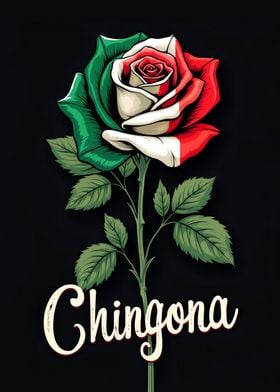 Mexican Flag Rose