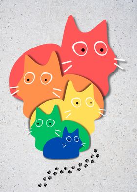 Rainbow Cats