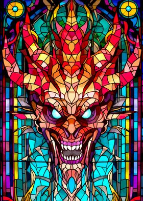 Stained Glass Demon