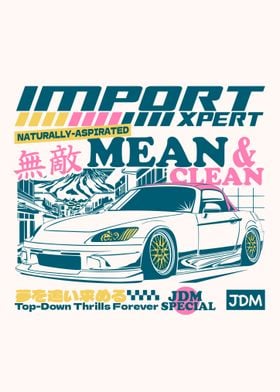 JDM Honda S2000 Illustration