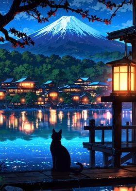 Japanese Anime Landscape-preview-0