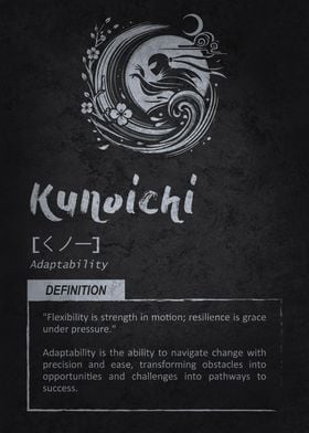 Kunoichi - Ninja Mindset Motivation