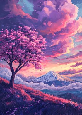 Cherry Blossom Mountain