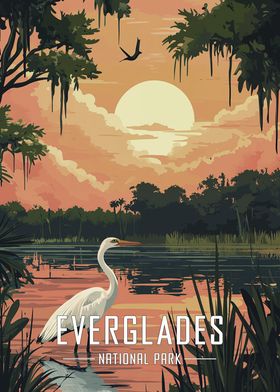 Everglades National Park Poster