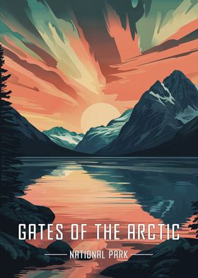 Gates of the Arctic National Park Poster