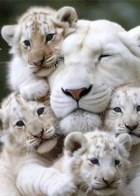 White Lion Family