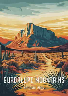 Guadalupe Mountains National Park Poster