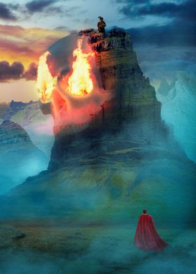 Burning Skull Mountain