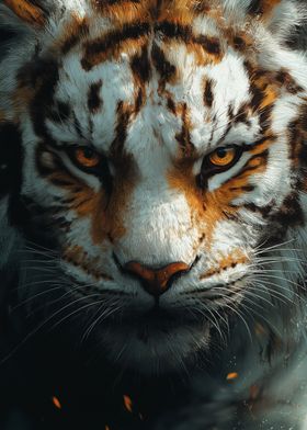 Tiger Close-Up