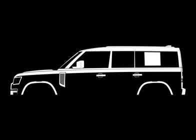 Defender 110 (2020) Silhouette