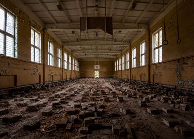 Abandoned Gym Interior