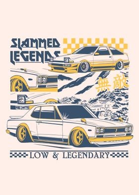 Slammed Legends JDM Cars