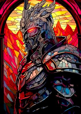 Stained Glass Knight