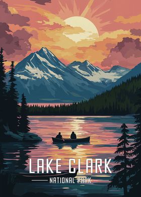 Lake Clark National Park Poster