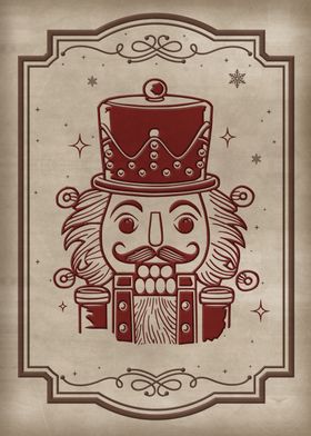 Vintage Nutcracker Illustration