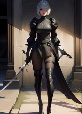 2B, Nier Automata