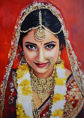 Indian Bride Portrait