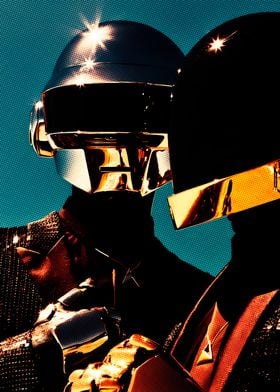 Daft Punk Robot Duo