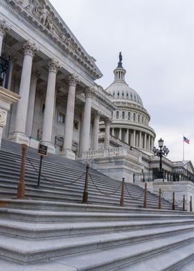 US Capitol Building Steps