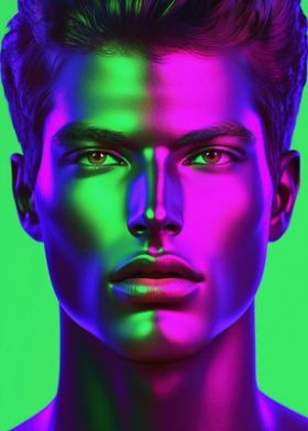 Neon Portrait