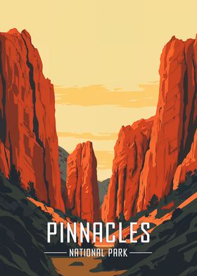 Pinnacles National Park Poster