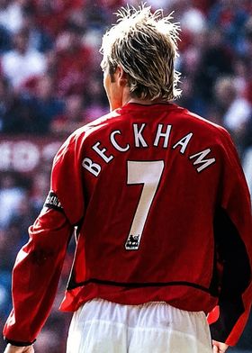 David Beckham Manchester United Jersey