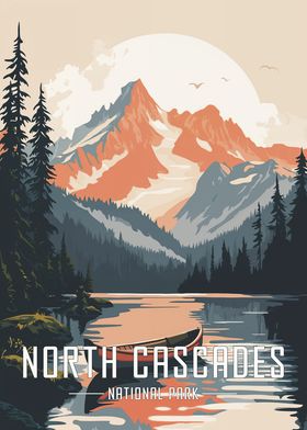 North Cascades National Park Poster