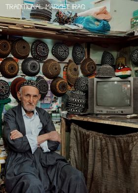 Traditional Market in Iraq