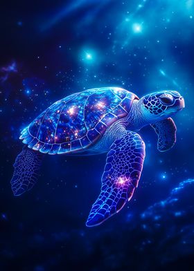 Cosmic Sea Turtle