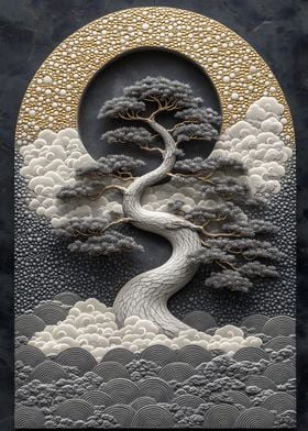 Bonsai Tree Wall Art