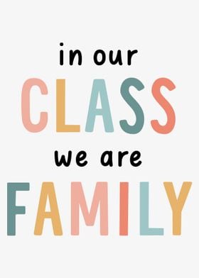 Class Family Quote