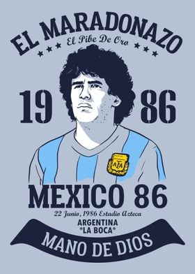 Diego Maradona Poster