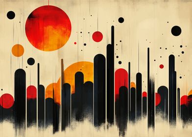 Abstract Cityscape