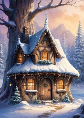 Cozy Winter Cottage