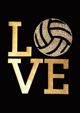 Volleyball Love Graphic