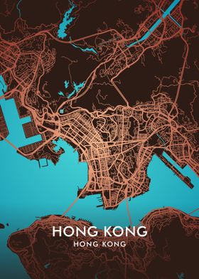 Hong Kong City Map