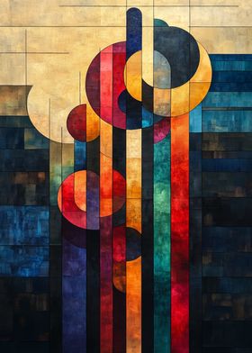 Abstract Geometric Art