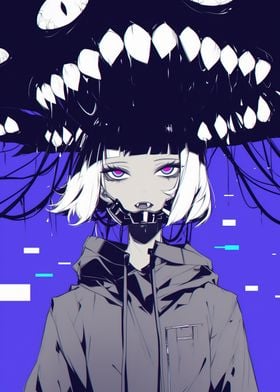 Cyberpunk Anime Girl